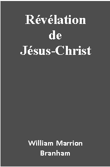 Révélation de Jésus-Christ